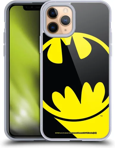 Miniatura 135 de Head Case Designs Funda de gel con licencia oficial de Batman DC Comics Bat Signal Logos [protección de grado militar] compatible con Apple iPhone 7