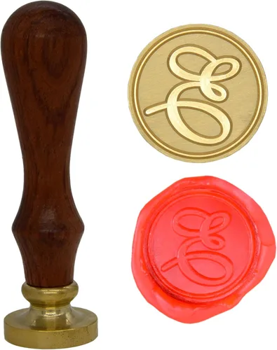 Miniatura 3 de Wax Seal Stamp Letter A-Z, Alphabet Initial Sealing Stamp for Christmas & Thanksgiving Cards, Wedding Invitation W-S-2 (Letter A)