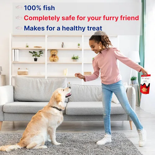 Miniatura 5 de Nordic Catch Golosinas de pescado liofilizado para mascotas de Islandia – Bocadillos puros de mariscos naturales para perros, gatos y otras mascotas