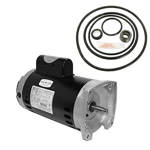 Miniatura 4 de Puri Tech Kit de motor de repuesto para Sta-Rite Dyna-Glas 1HP MPRA6E147L AO Smith USQ1102 con GO-KIT-47