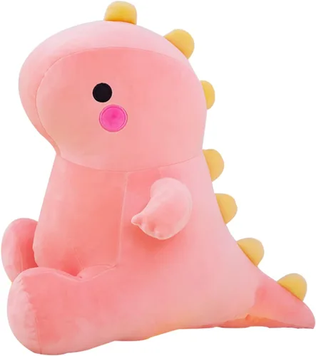 Miniatura 9 de DUANMUL Lindos juguetes de peluche de dinosaurio gordo, muñecos de peluche suaves, peluches de dinosaurio, lindos regalos de cumpleaños para niños