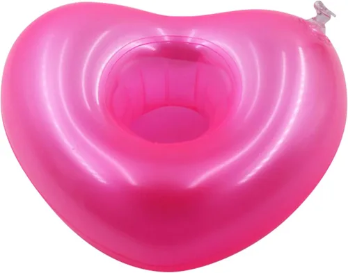 Miniatura 6 de Soportes de bebidas flotantes para piscina, inflables para bebidas, posavasos con mini bomba de aire