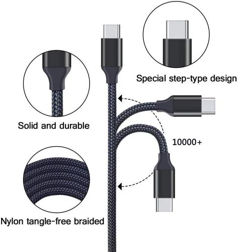 Miniatura 3 de Soporte de cargador inalámbrico para Moto G Stylus 5G 2025/2024, Moto Edge/Razr 2025, Moto G Power 5G 2025/2024, estación de carga rápida de 15 W