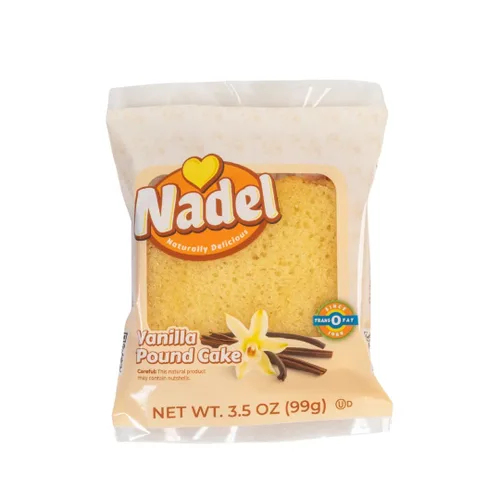 Miniatura 14 de Nadel - PASTEL DE CALABACÍN NATURALLY DELICIOUS (Paquete de 4) Rebanadas de Panes Dulces y Pasteles, refrigerio para el almuerzo de regreso a
