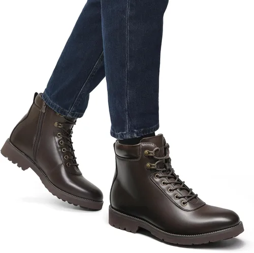 Miniatura 8 de Bruno Marc Botas de motocicleta para hombre, botas de vestir Oxford 2.0