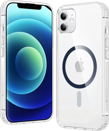 Miniatura 161 de FNTCASE Funda para iPhone 13 Pro-Max: Fundas magnéticas transparentes compatibles con Magsafe Slim anti amarillamiento protección contra caídas