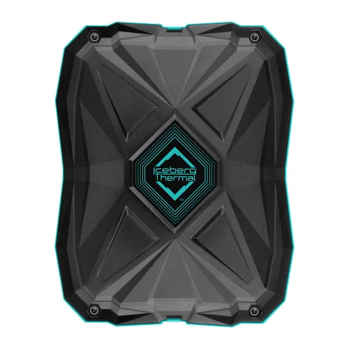 Miniatura 4 de Iceberg Thermal IceSLEET G6 Stealth - Tubo de calor de 6 táctiles directos chapado en níquel, con ventilador silencioso ultra de 5.512 in, enfriador