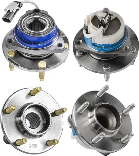 Miniatura 154 de Detroit Axle - Kit de nudillos de dirección delantera izquierda para Ford Edge Lincoln MKX 07-10, cojinete de rueda del lado del conductor, nudillo