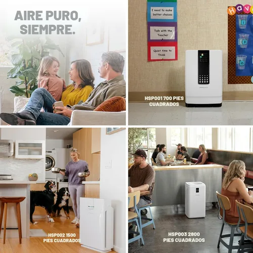 Miniatura 6 de HATHASPACE HSP001 - Filtro de repuesto HEPA verdadero, filtro purificador de aire de 4 etapas con carbón activado, prefiltro y catalizador frío
