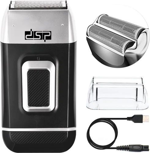 DSP® Afeitadora de cabeza calva para hombres, afeitadora calva para hombres, maquinilla de afeitar impermeable para afeitar, eléctrica, inalámbrica,