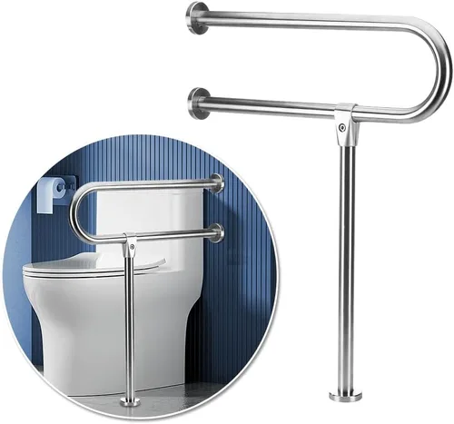 Barandillas de seguridad para baño, inodoro, barandillas de seguridad para personas mayores, rieles de inodoro para discapacitados, barras de apoyo