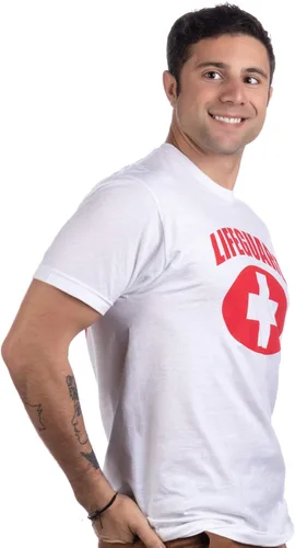 Miniatura 4 de Lifeguard Red or White Customizable Lifeguarding Unisex Uniform Costume T-Shirt for Men Women