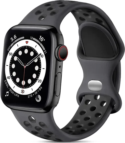 Lerobo - Bandas deportivas compatibles con Apple Watch Band de 40 mm, 41 mm, 38 mm y 42 mm para Series 11, 10 para mujeres y hombres, suaves bandas