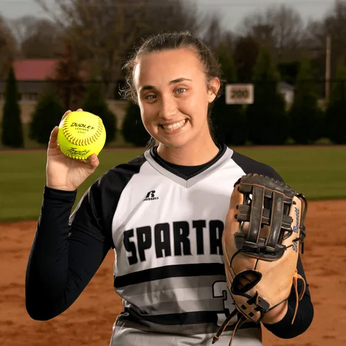 Miniatura 4 de Dudley Fastpitch Softballs Official USAB, USSSA, & NFHS Multiple 12 Count Options NFHS - Thunder Heat - Funda de piel amarilla de 12