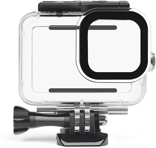 Miniatura 6 de SHOOT Kit de funda impermeable para GoPro Hero 12/11/10/9, carcasa protectora de buceo, con protector de pantalla y 12 piezas antivaho inserto