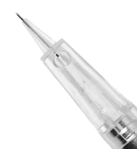Miniatura 5 de 20 agujas de tatuaje de maquillaje permanente 1P/3P/5P/5FP/7FP Máquina de tatuaje Aguja de cartucho para cejas, delineador de ojos, labio, sombreado