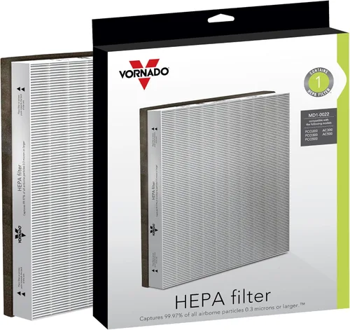 Vornado MD1-0022 - Filtro purificador de aire, 1 unidad (paquete de 1), color blanco