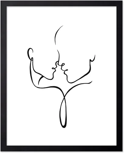 Miniatura 50 de Poster Master Póster de cara de mujer, impresión de dibujo de línea, arte moderno, arte de boceto, arte de pared de esquema, regalo para hombres