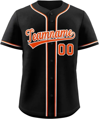 Miniatura 15 de KXK - Camiseta de béisbol personalizada cosida, uniforme deportivo para hombres, mujeres y niños
