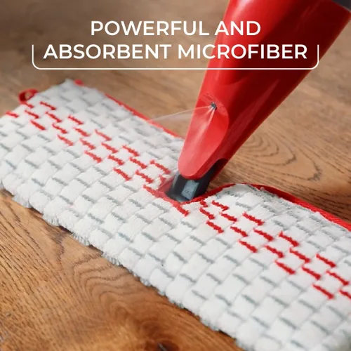 Miniatura 4 de O-Cedar Genuine ProMist MAX - Cabezal de mopa con aerosol de repuesto (paquete de 4) Lavable a máquina Reutilizable Recambio de microfibra