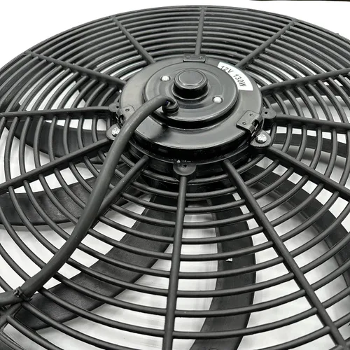 Miniatura 3 de Motor Mejorado de 130 Vatios Motor Eléctrico Reversible Ventilador de Motor Automotriz Eléctrico de 12 Voltios Radiador Condensador Enfriador