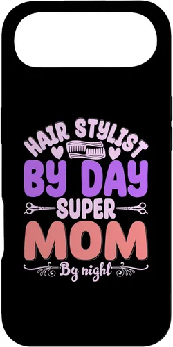 Miniatura 27 de Hair Stylists by Day Super Mom by Night Hair Stylist Case para iPhone 17