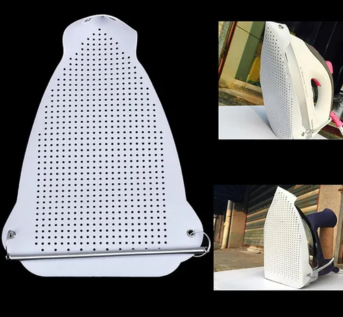 Miniatura 6 de FQTANJU 2 piezas de funda para zapatos de planchado, accesorios de planchado, suela de hierro, herramienta de asistente de hierro eléctrico