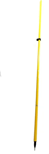 Miniatura 7 de Encuesta Prisma poste 2,5 M Longitud GPS poste aluminio 5 sección desmontable GPS Rod GNSS RTK Topografía