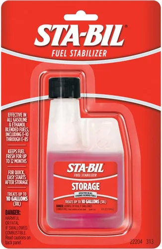 STA-BIL ESTABILIZADOR DE COMBUSTIBLE (4 OZ), Fabricante: GOLD EAGLE, Número de pieza del fabricante: 22204-AD, Foto de stock - Piezas reales