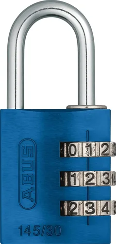 Miniatura 22 de ABUS 145/30 Candado de combinación no-TSA para maletas rígidas, equipaje, reajustable, color amarillo