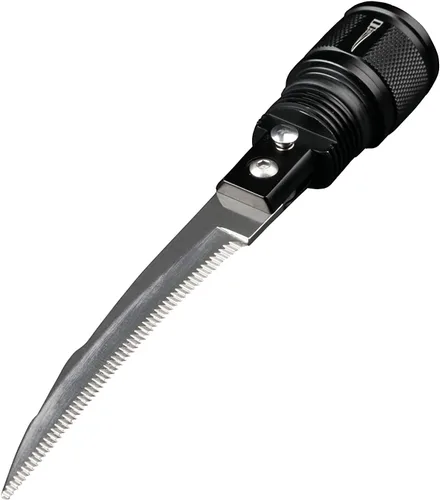 Miniatura 8 de aiGear Hiking Stick Accessories for G2 G3, Extended Tube T-Handle Grip Folding Knife Saw Spear Head Tip with Magnesium Rod for Trekking Pole