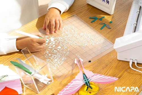 Miniatura 5 de LightGrip - Alfombrilla de corte para Silhouette Cameo 3/2/1 (12 x 24 pulgadas, 3 alfombrillas), accesorios de repuesto para Silhouette Cameo