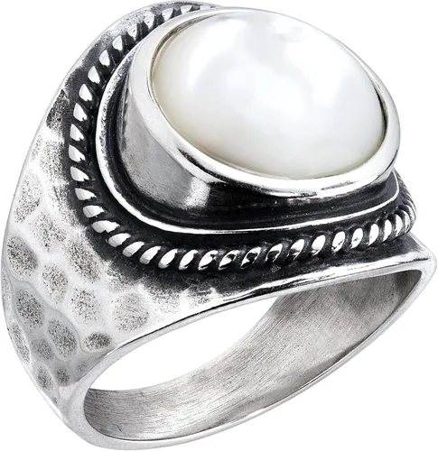 Miniatura 6 de Silpada Anillo de nácar natural perlado en plata de ley nácar nácar