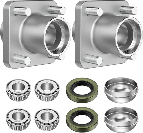 Conjunto de buje delantero Drive-up Club Car DS, kit de buje de rueda delantera con rodamientos y sellos para carritos de golf Club Car DS 1981-2003