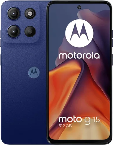 Motorola Moto G15 4G LTE (XT2521-2) 4+512GB Dual Sim | GSM desbloqueado | Modelo internacional | para T-Mobile, Metro PCS, Mint, Ultra y Tello -