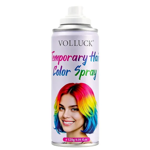 Miniatura 13 de Spray de color gris temporal para el cabello, color plateado, tinte para el cabello de 1 día para niños, mujeres y hombres, color de cera gris