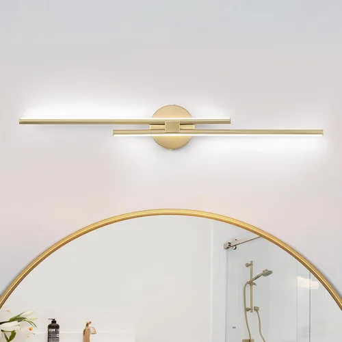 Miniatura 10 de EDISLIVE Lámpara LED Regulable Moderna para Tocador, Accesorios de Iluminación de Pared para Tocador de Baño, Accesorios de Iluminación para Espejo
