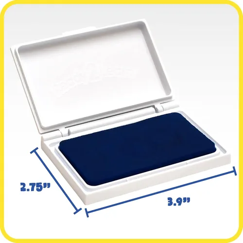 Miniatura 3 de READY 2 LEARN Almohadilla de sello perfumada para niños, arándano, azul, lavable, no tóxica, para sellos, resistente a la decoloración, para decorar
