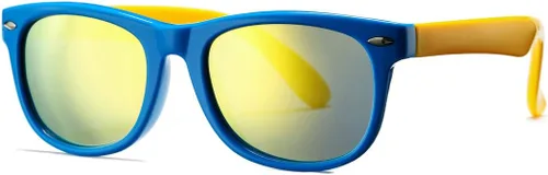 Miniatura 57 de Lentes de sol polarizados de goma elastómero termoplástico (TPEE) flexible, para niñas y niños de 3 a 9 años