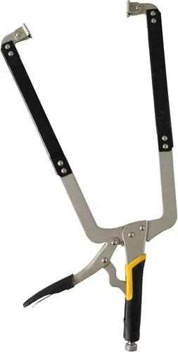 Miniatura 10 de Xiao & Dao Pro 15Iuch Alicates de bloqueo con abrazadera en C con almohadillas giratorias, herramientas de montaje de clips, carpintería