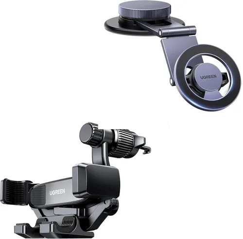 UGREEN Paquete de soporte para teléfono de coche con rotación magnética de montaje de coche Magsafe
