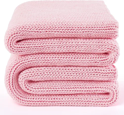 Miniatura 23 de Guohaoi Almohadilla de regazo con peso de punto (beige 20 x 30 pulgadas, 2 libras) sin cuentas, manta con peso refrescante para niños para siesta