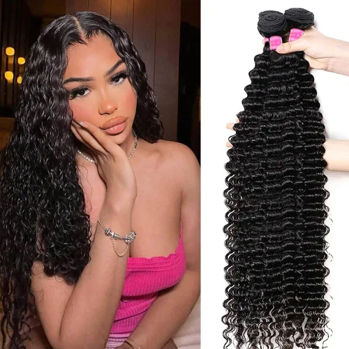 Miniatura 22 de Beautymoon Paquetes de cabello liso negro jet 4 manojos, cabello humano brasileño 14 16 18 20 pulgadas, 100% cabello virgen sin procesar liso, 4
