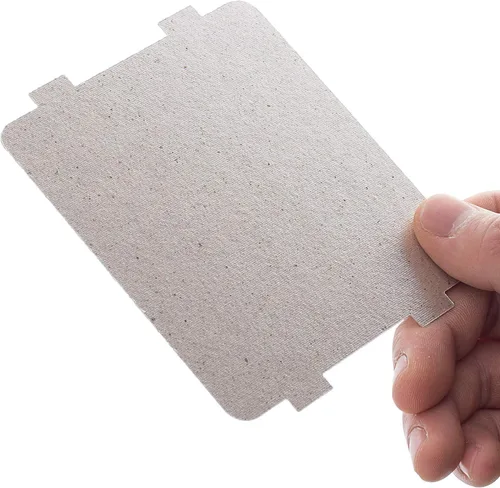 Miniatura 6 de OIIKI 5 fundas para guía de ondas, piezas de colocación de microondas, accesorios gruesos de aislamiento térmico, hoja de mica universal para horno