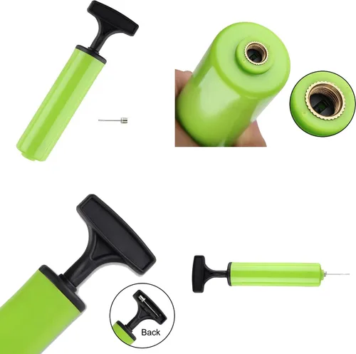Miniatura 7 de Paquete de 2 pelotas de tenis grandes para perros, pelotas de tenis gigantes inflables de 9.5 y 8 pulgadas, juguetes para mascotas, divertidos