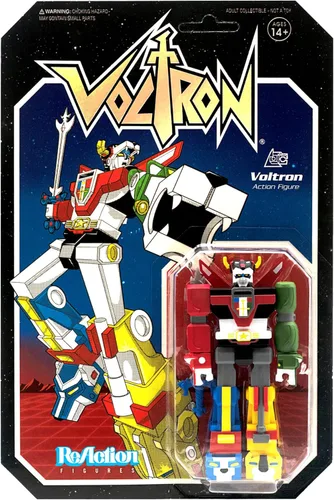 Miniatura 8 de Super7 Super Cyborg Voltron - Figura de acción Voltron de 11 pulgadas con accesorios, coleccionables clásicos de dibujos animados y juguetes retro