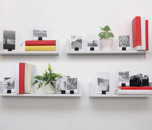 Miniatura 5 de Paquete de 20 mini soportes de madera para números de mesa, tarjeteros de lugar, tarjeteros de mesa de comedor, tarjeteros de identificación