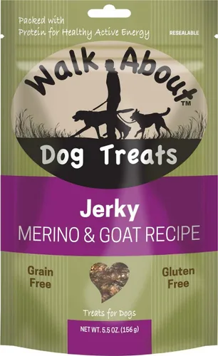Miniatura 12 de Walk About Pet, WA10016, golosinas de carne seca para perros, sin granos, sin gluten, proteína de fuente única, receta de cocodrilo, bolsa