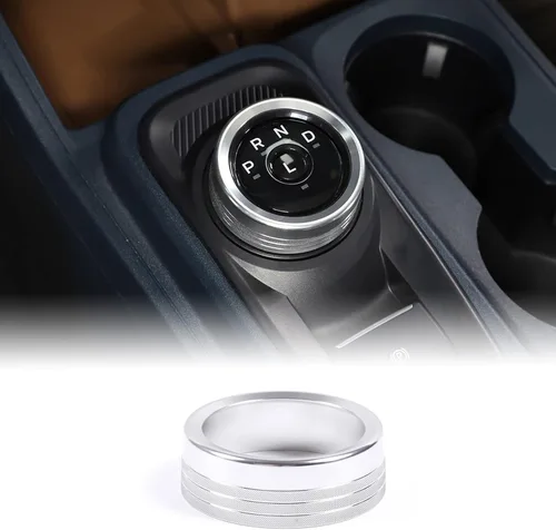 Miniatura 26 de Aunginsy Cubierta circular de botón de volumen para consola central de aire acondicionado compatible con Ford Maverick 2022-2024, botón de Azul