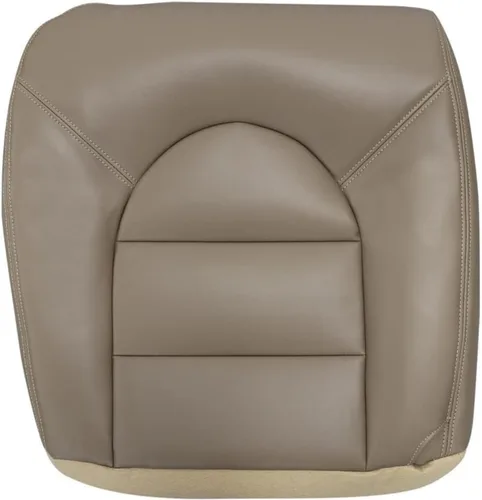 Priprilod Funda de cuero de repuesto para asiento de conductor compatible con Ford F250 F350 F450 F550 Lariat 1999 2000